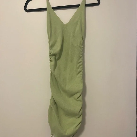 green emerald velvet dress Irena Strapless Mini Dress | Green | Womens main image 0